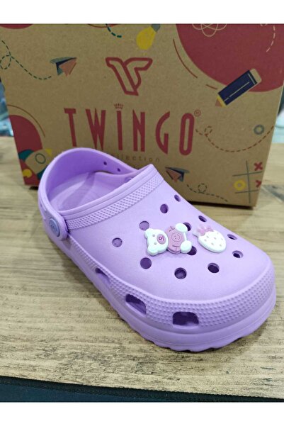 Twingo TWİNGO 205 - Papuci Emoji liliac pentru copii