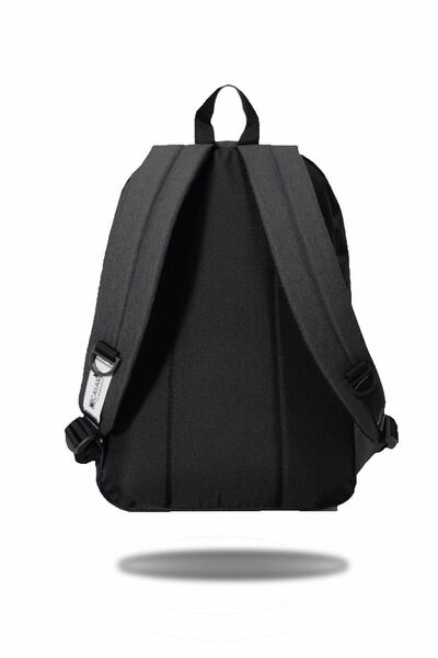 CAKARD Унісекс сірий рюкзак з принтом і багатою кишенями