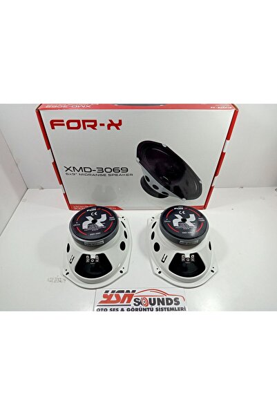 FORX5 Oval Midrange – For-x 300w 150Rms Midrange Hoparlör – For-x XMD-3069 Midrangeee
