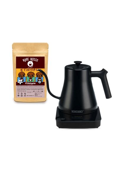 Konchero Heat Adjustable Kettle + 250 Gr Ethia Sıdamo Coffee Gift