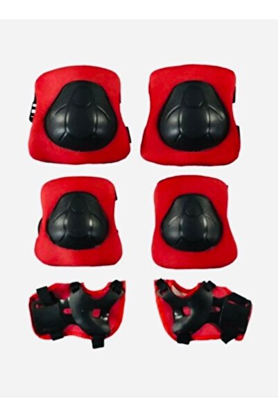 Genel Markalar 6'lı Yüksek Korumalı Paten,kaykay,bisiklet koruma seti dizlik ...