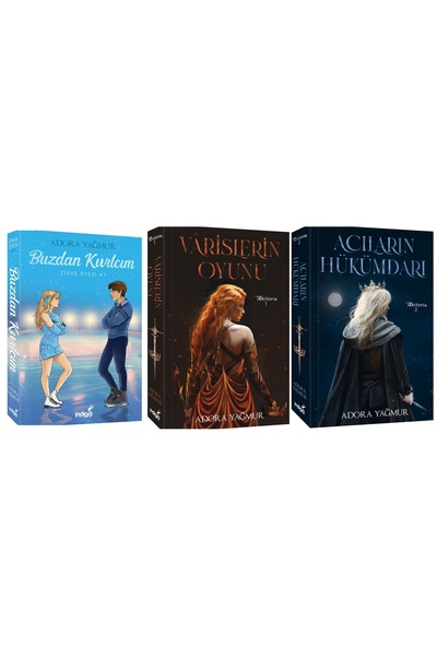 İndigo Kitap Buzdan Kıvılcım -Acıların Hükümdarı -Varislerin Oyunu Adora Yağm...