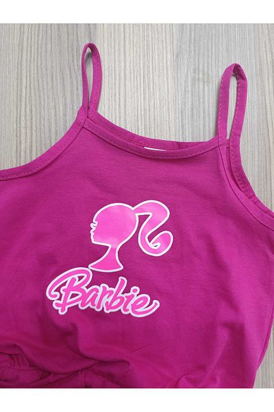 Cenanın Dolabı Rope Strap Combed Cotton Barbie Jumpsuit for Girl