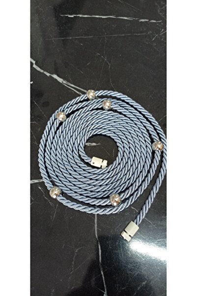 serART Beaded Wall Curtain Tulle Double-Layered Curtain Ceiling Binding Rope ...