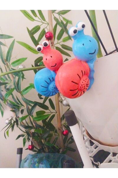 Handmade Saki susu 2li el yapımı saksi aksesuari 1cift