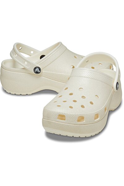 Crocs Classic Platform Glitter ClogW Kadın Sandalet 207241_0WV
