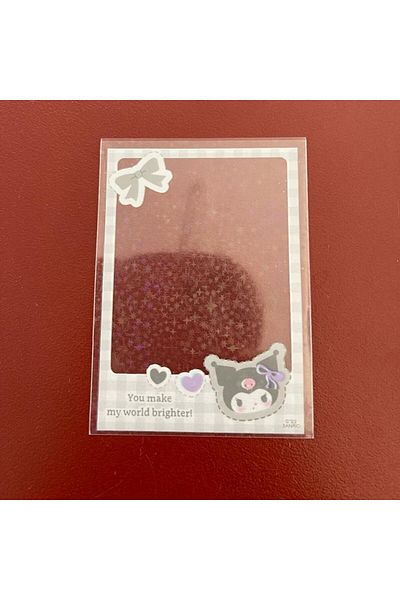 Kpop Dünyasi Kuromi Patterned Card Protector 2