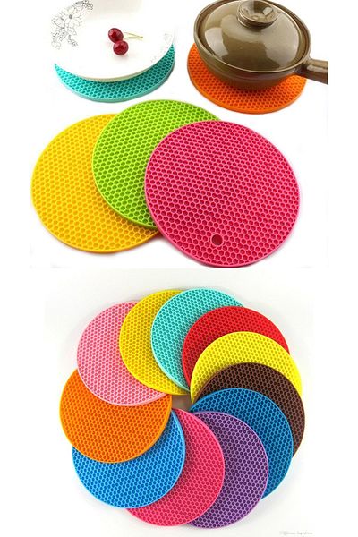 Sekiz8 2 Pieces Silicone Trivet & Kalburabastı Mold, Pan, Pot Mat