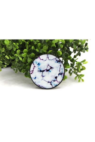 Tezcan Aksesuar Popsocket Telefon Tutacağı Desenli ve Baskılı Parmak Tutucu