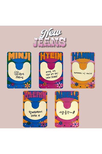 Kpop Dünyasi NEW JEANS ''Get Up'' Box Set. give. PC Set