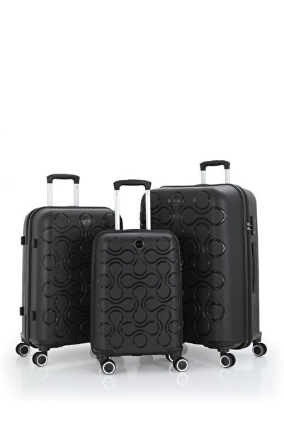 MÇS Üçlü Polipropilen Valiz Seti V376