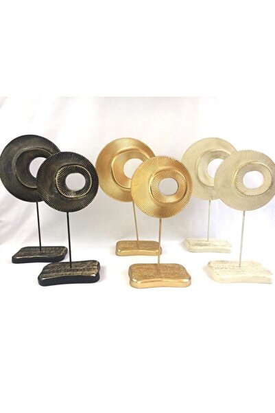 Nurba home 2'li Takım Halka Model Aksesuar Biblo