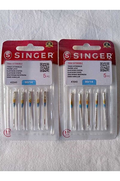 SİNGER SINGER 2 PAKET 14 NUMARA DİKİŞ MAKİNASI İĞNESİ (STANDART DİKİŞ)