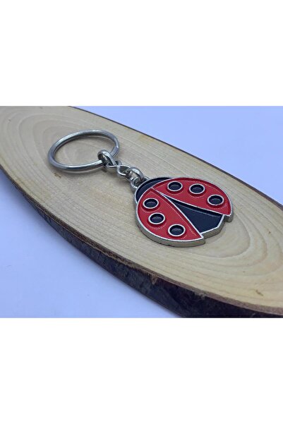 GultekinShop Uğur Böceği  Metal Anahtarlık