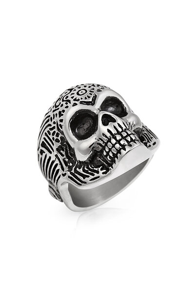 Daniel Klein Men's Steel Ring Dkj.2.2001-M-1 (21 mm Inner Diameter - Medium)