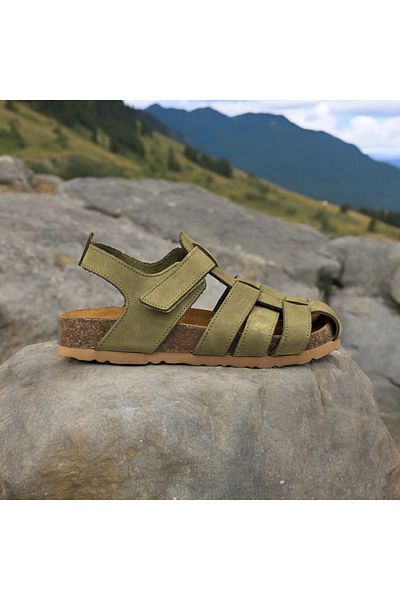 JOJO KIDS Unisex Kids Sandals - Genuine Leather, Orthopedic Velcro