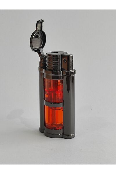 DoğanÇakmak ŞEFFAF GÖVDE LÜX METAL ÇAKMAK