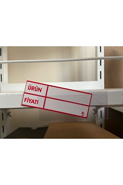 CYS ETİKET Ped Arkası Yapışkanlı Raf Önü Fiyat Etiketliği 100'lü Paket Cys-1030