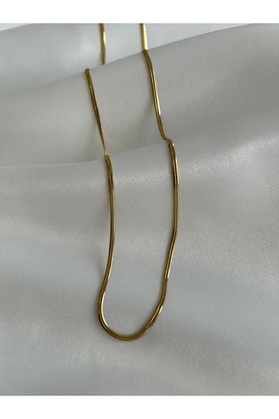 Emilia Accessory Long Thin Italian Gold Paste