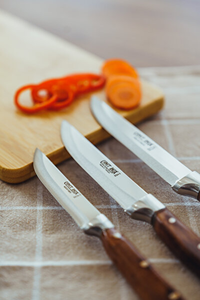 Cavit İnox KULLANIŞLI BIÇAK SETİ