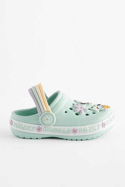 Next Baby Disney Character Licenced - Green Mini Mouse Detailed Non-Slip Base Slippers ALY05