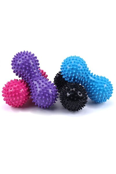 Genel Markalar Dikenli Ayak Boyun Masaj Topu Vücut El Duyu Egzersiz Masaj Topu