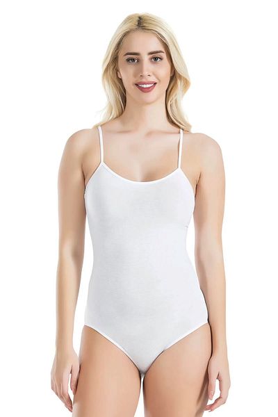 irem içgiyim White Rope Strap Women's Bady - Snap Design