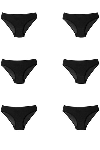 GM CAPELLA 6 Pack Daily Use Combed Cotton Women's Panties