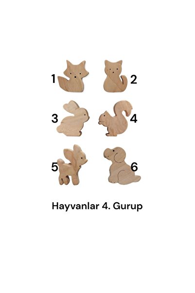 afralya home 2 adet! Çocuk odası ahşap çekmece/dolap kulpu, figürlü ahşap kulp