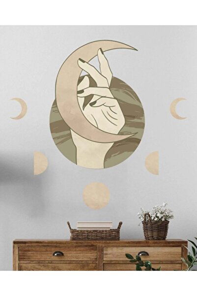 Kt Grup Boho Özgürlüğe Uzanan Modern Duvar Sticker Seti