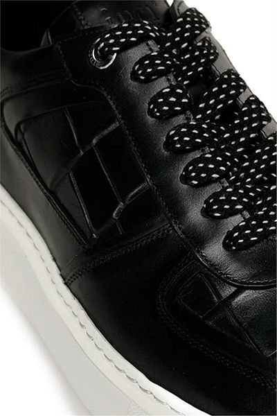 İnci Burton 3pr Schwarze Sneakers für Herren - Pool-Sohle