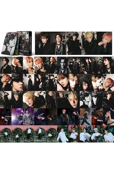 Kpop Dünyasi Sweet Mirage - مجموعة بطاقات لومو مطبوعة ثنائية الاتجاه TXT ACT