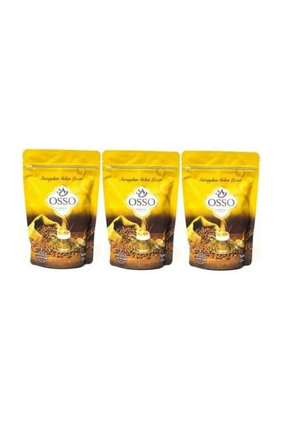 Osso Ottoman Coffee 200 Gr 8 Mixed Set of 3