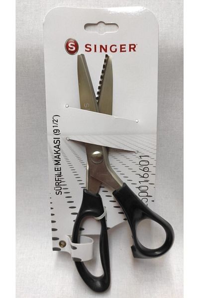 SİNGER مقص غائم مقص قطع متعرج