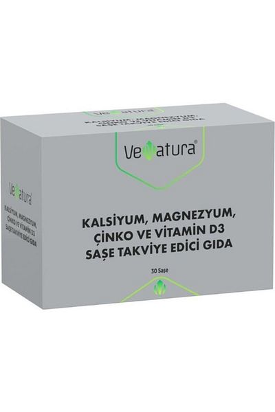 VeNatura Calcium, Magnesium, Zinc and Vitamin D3 30 Sachet