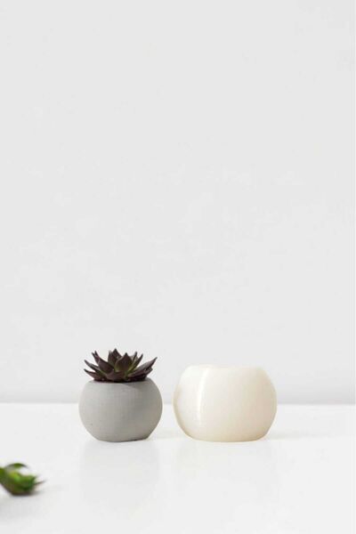 Milinza Saksı Silikon Kalıbı, Beton Harcı, Taş Tozu , Alçı Döküm Kalıbı