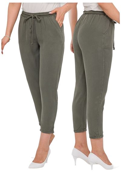 AYHAN Lyocell Fabric Comfortable Sports Trousers - Elastic Waist