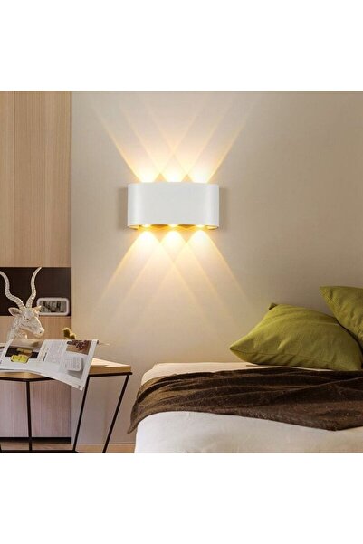 fullreyon Uranüs Gün Işığı Ledli Dekoratif Işık Süzmeli Iç Dış Mekan Bahçe Balkon Teras Salon Aplik