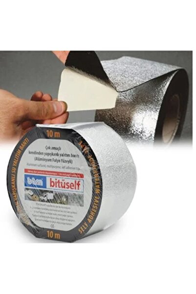 Btm Bitüself Çok Amaçlı Kendinden Yapışkanlı Yalıtım Bandı 15 Cm X 10 Metre A...