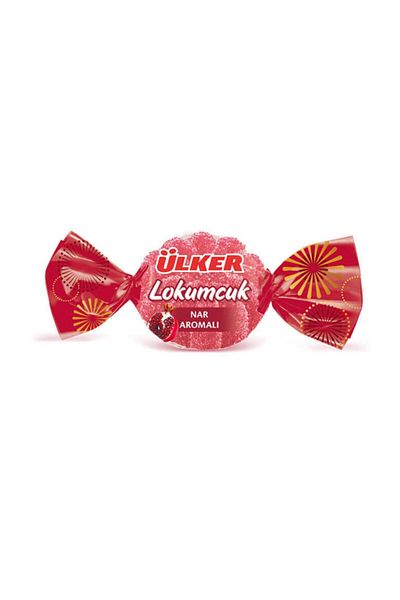 Ülker Turkish Delight Pomegranate Flavored Soft Confectionery 1 kg
