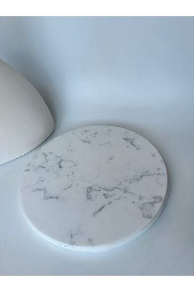 belenco Marble Color Presentation Holder Dough Rolling Bench for Home Decoration