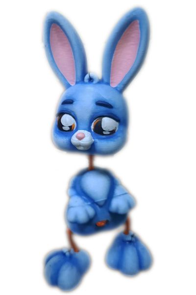 Uçaneller Kuklaevi Poncik Drawstring Rabbit Puppet