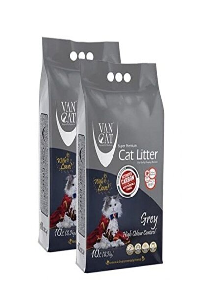 Vancat Aktif Karbon 10 Litre Kedi Kumu 2 Adet