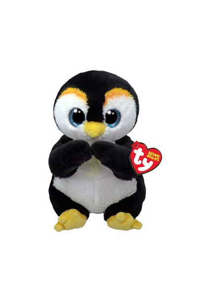 TY Beanie Boos 15 سم نيفي البطريق القطيفة