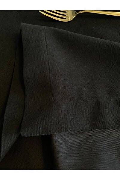 Decamor home Velvet Textured Black Runner