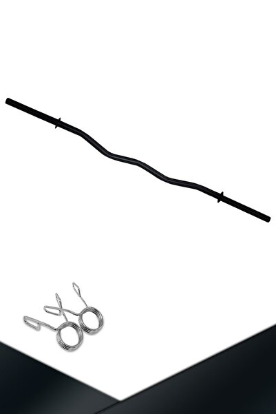 Fitset Siyah Z Bar 120 Cm ( 2 Adet Sıkıştırma Yayı )
