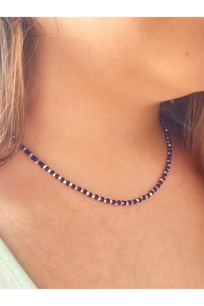 Brillo GOLD DETAYLI CHOKER KOLYE VEYA ÇİFT DOLAMA BİLEKLİK