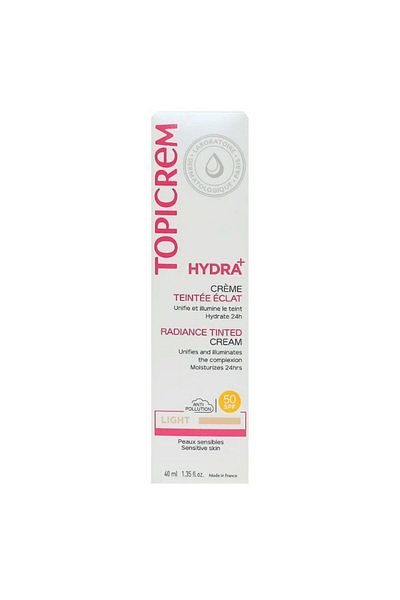 Topicrem TOPICREAM Hydra Radiance 40 ML - SPF50 - Light