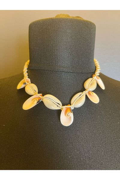Gönülden Tasarım Unisex Necklace with Leather Strap and Sea Pony - Size 17
