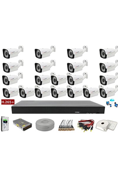 Cenova 20'li 2mp Ahd Full Set Harddisk Güvenlik Kamerası